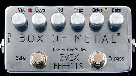 box of metal zvex|Zvex Box of Metal USA Vexter .